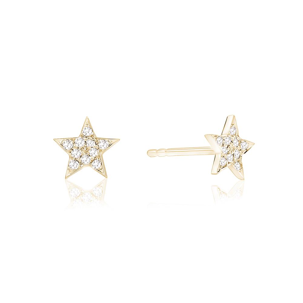 Star Diamond Studs