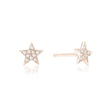 Load image into Gallery viewer, Star Diamond Studs
