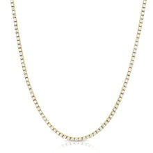 Load image into Gallery viewer, 4-Prong Tennis Necklace

